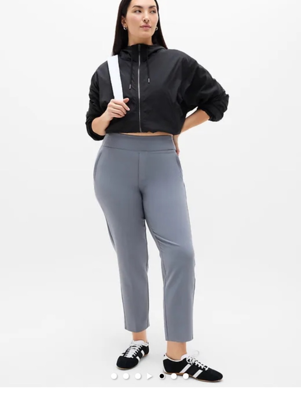 Athleta Endless High Rise Pant | Size 12 Petite | Light Cream -NEVER WORN - Picture 3 of 8